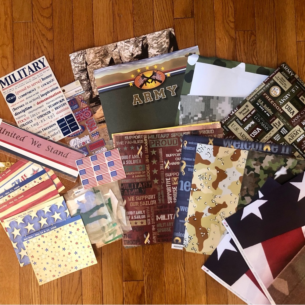 US Army Scrapbooking/Craft Items 🇺🇸